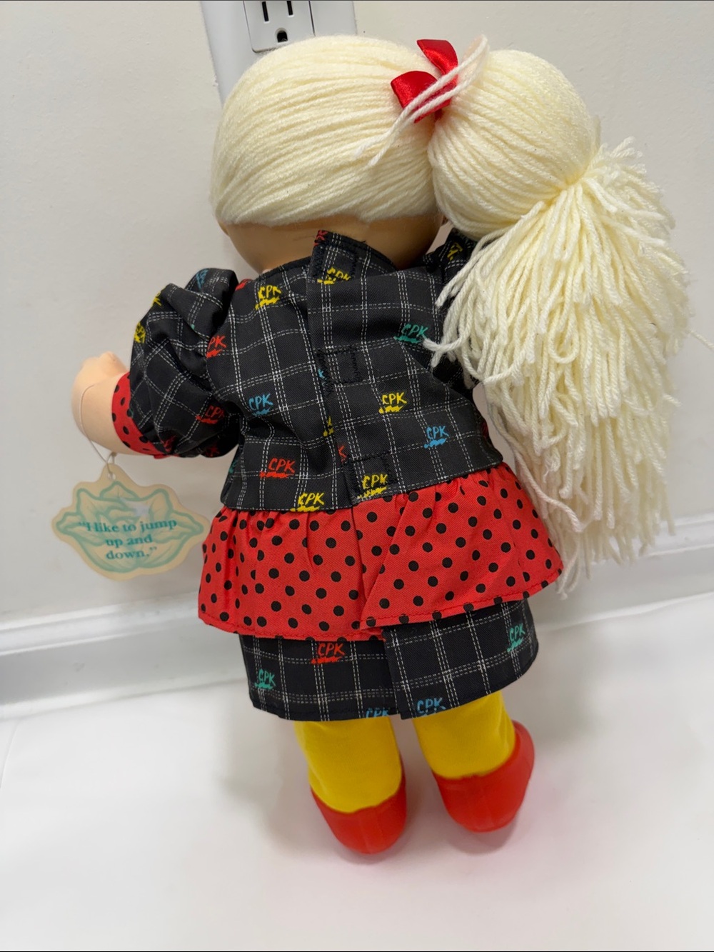 VGT 1990 HASBRO CABBAGE PATCH KID CPK DESIGNER LINE POSEABLE COLECO TRANSITIONAL - Picture 3 of 7